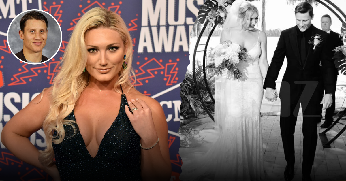 To whom is Brooke Hogan married in real life?