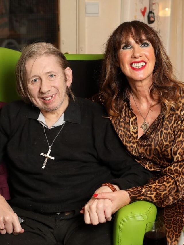 Shanw MacGowan and his wife